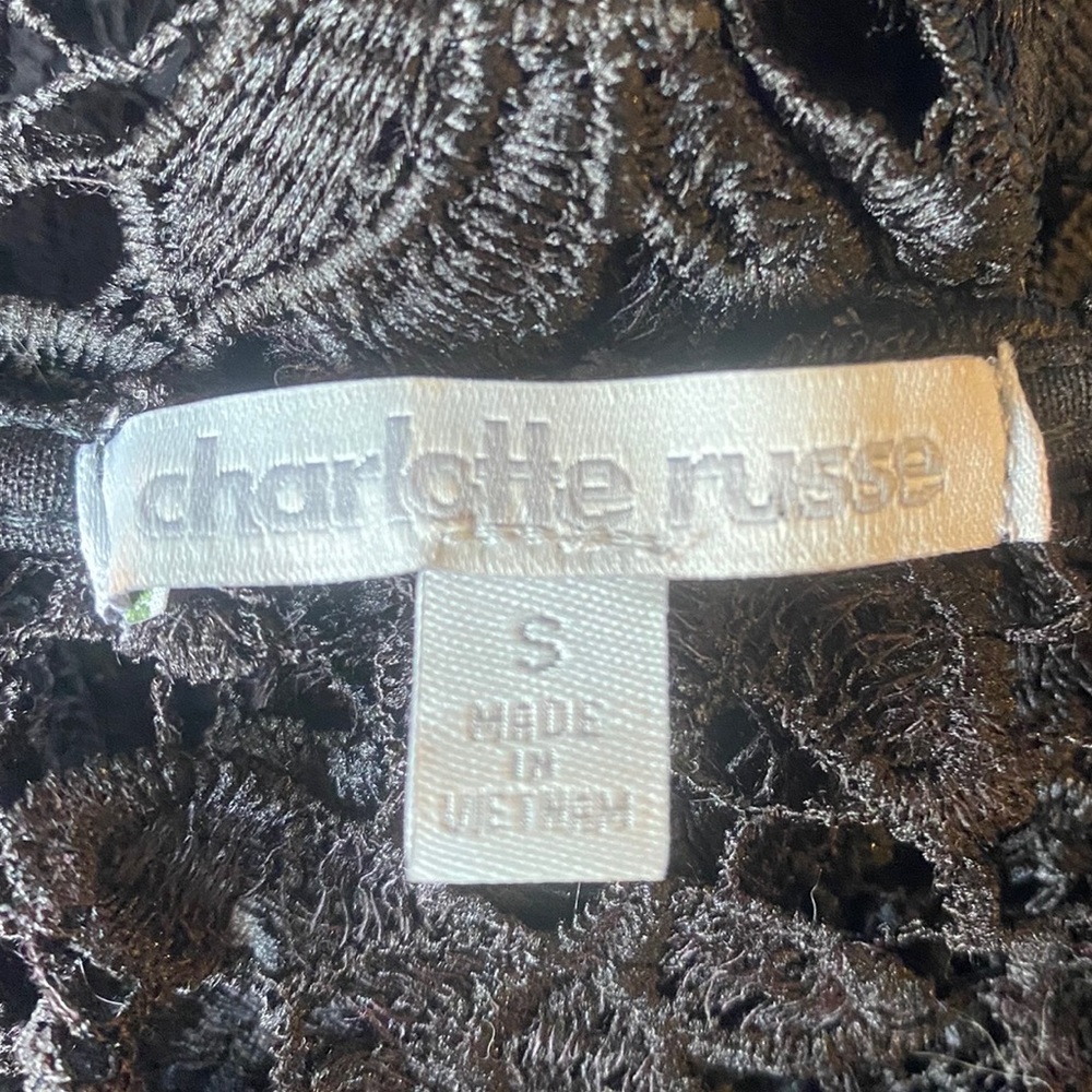 Charlotte Russe Lace Top - Picture 3 of 3